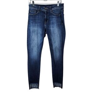 FIDELITY SOLA MID-RISE ANKLE DENIM JEANS